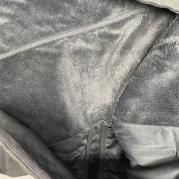 North Face Jacket Mens Extra Large Gray Softshell AMUP Full Zip Fleece Lined - Picture 12 of 13